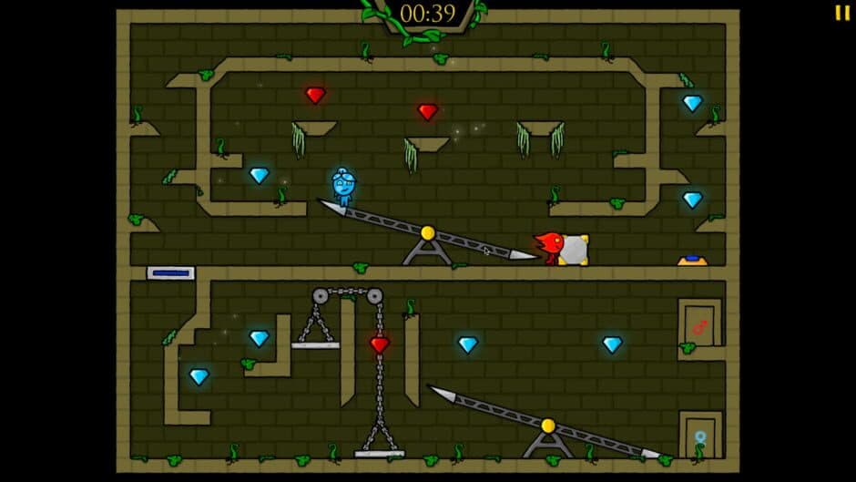 Fireboy & Watergirl in the Forest Temple screenshot