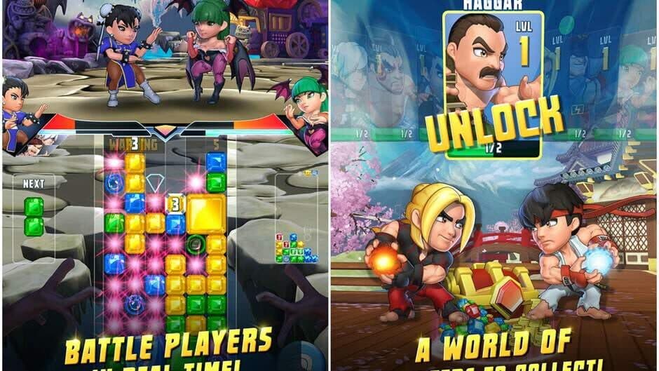 Puzzle Fighter screenshot