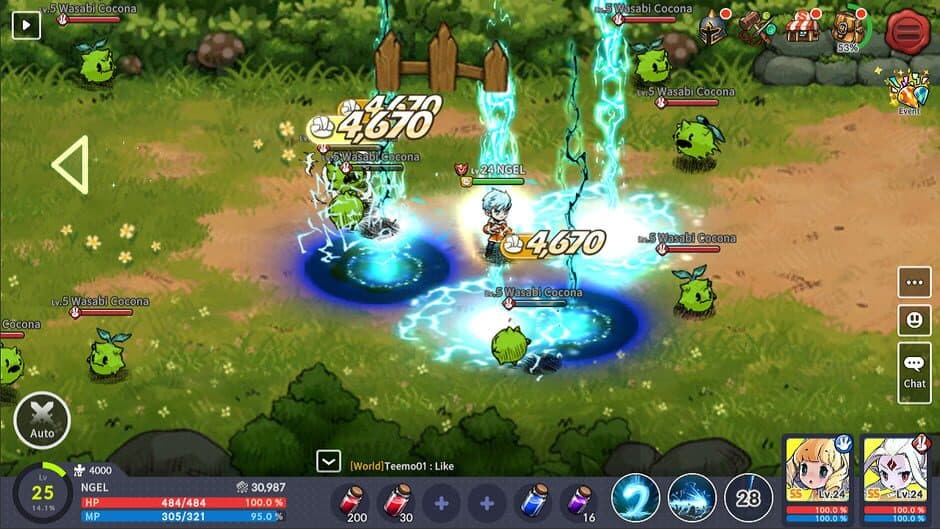 Devil Book: Hand-Drawn Action MMO screenshot