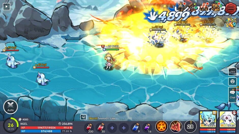 Devil Book: Hand-Drawn Action MMO screenshot