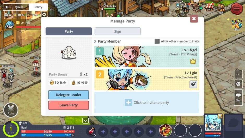 Devil Book: Hand-Drawn Action MMO screenshot