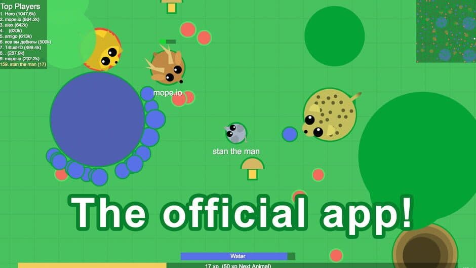 Mope.io screenshot