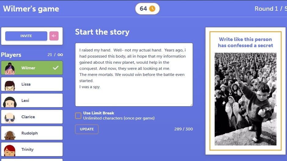 Frankenstories screenshot