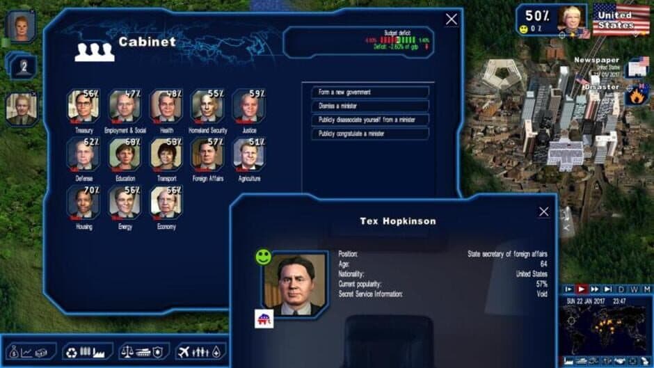 Power & Revolution: Geo-Political Simulator 4 screenshot