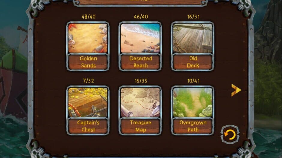 Pirate Solitaire 2 screenshot