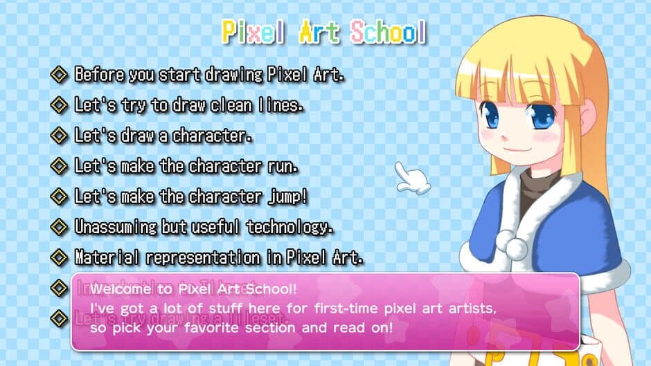 Pixel Art School screenshot