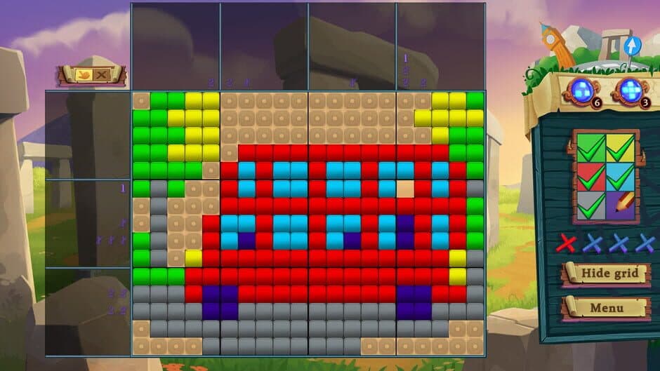 Adventure Mosaics: Moto-Trip screenshot