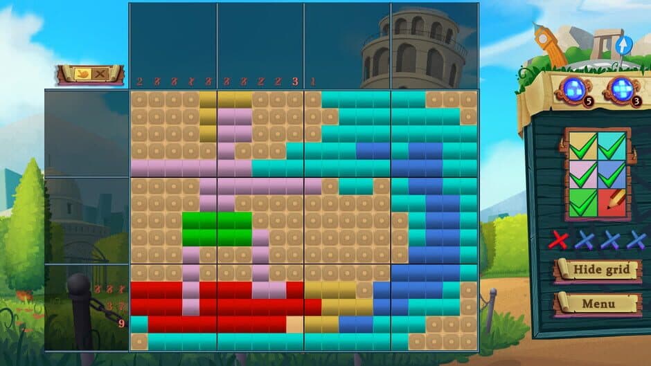 Adventure Mosaics: Moto-Trip screenshot