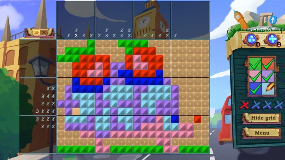 Adventure Mosaics: Moto-Trip screenshot