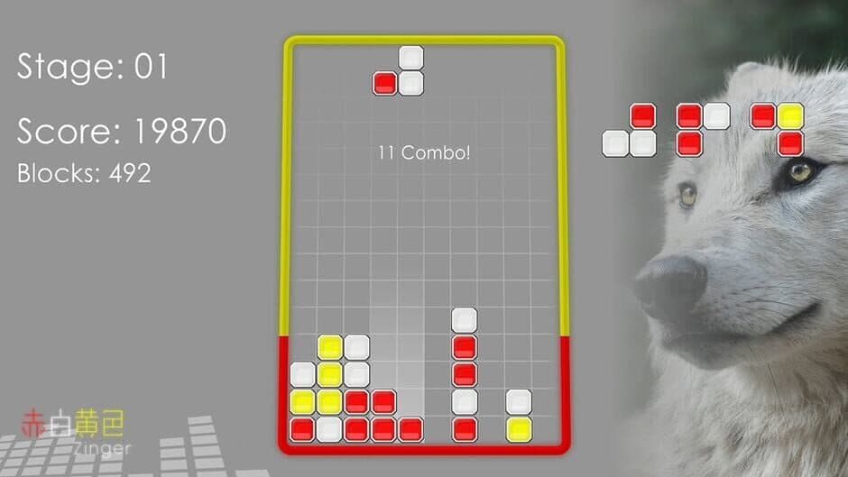 Red White Yellow Zinger screenshot