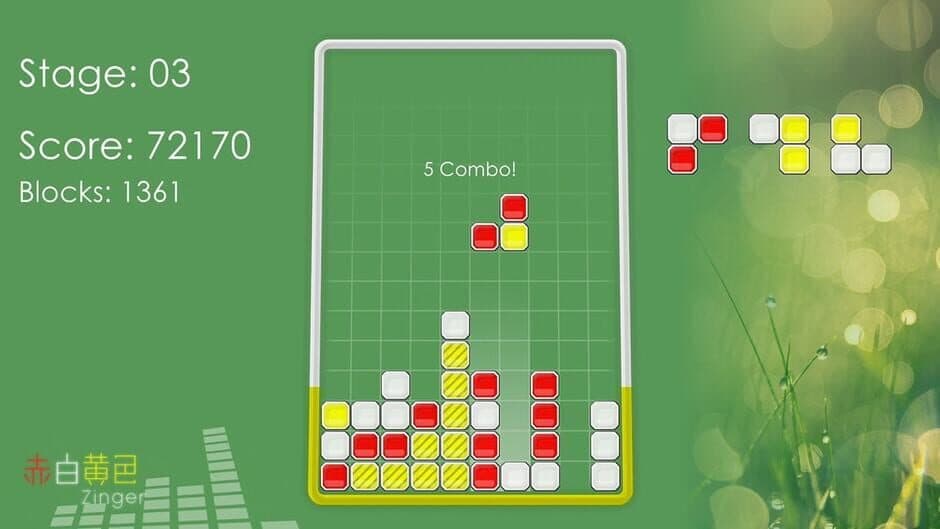 Red White Yellow Zinger screenshot