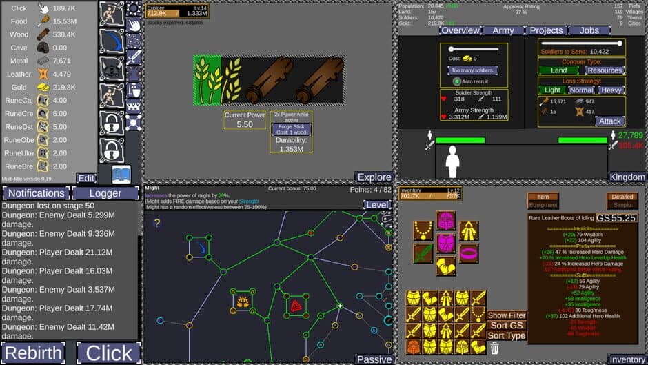 Multi Idle screenshot