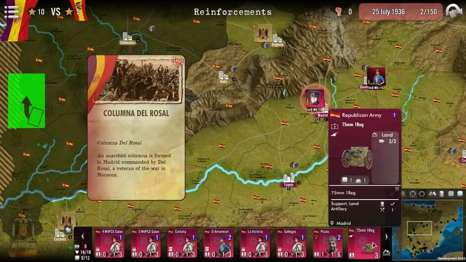 SGS Spain at War screenshot