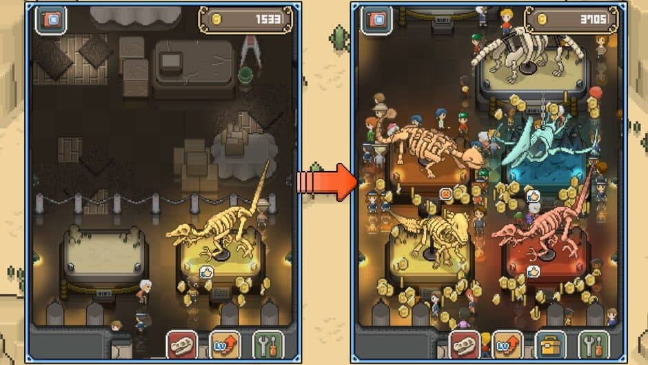 Tap! Dig! My Museum! screenshot