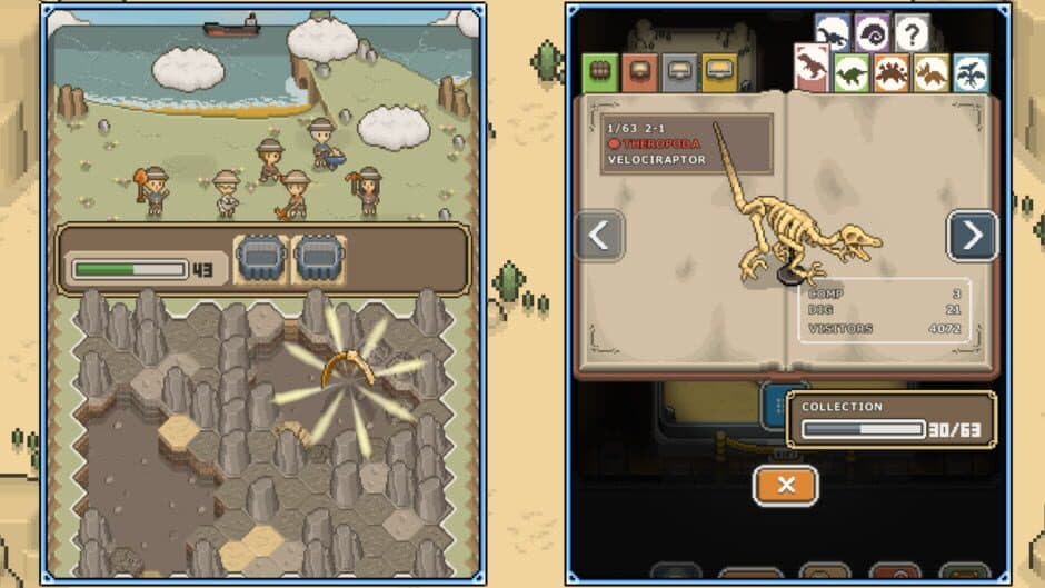 Tap! Dig! My Museum! screenshot