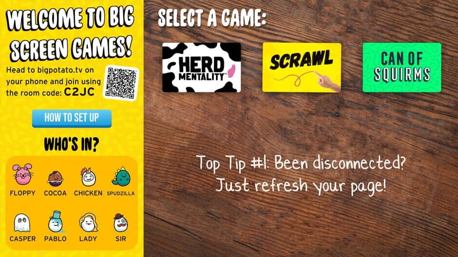 Big Screen Games: Pack 1 screenshot
