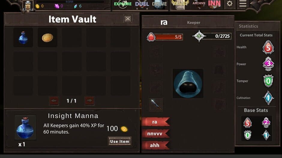 The Vaults screenshot