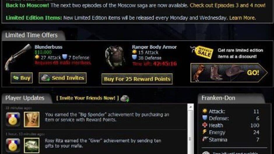 Mafia Wars screenshot