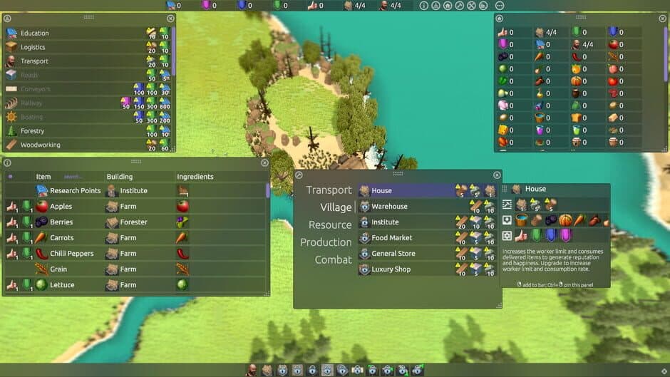 Infindustry screenshot