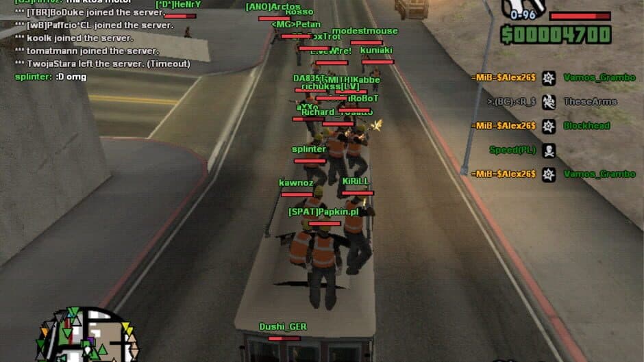 San Andreas Multiplayer screenshot