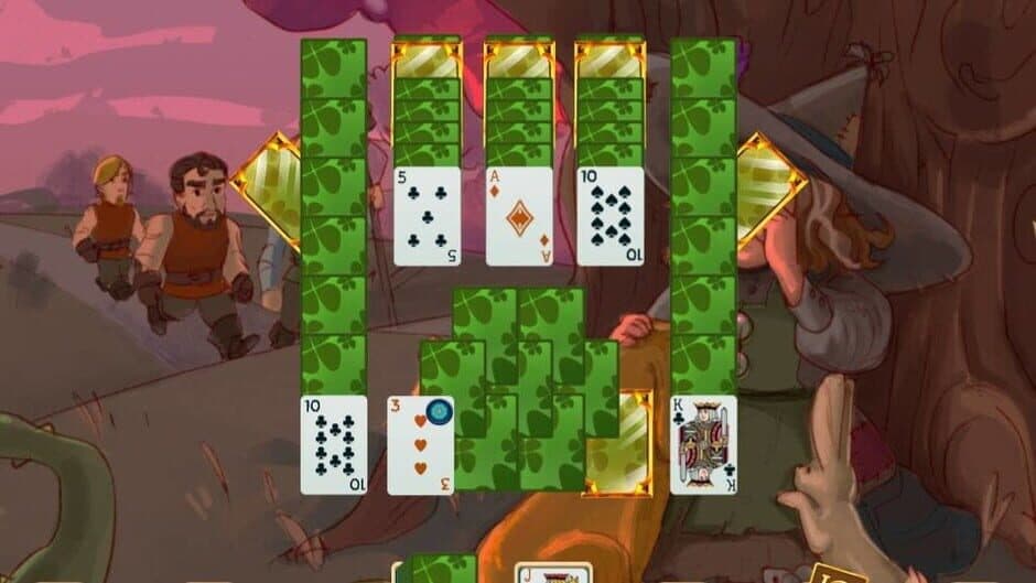 Sweet Solitaire: School Witch 2 screenshot