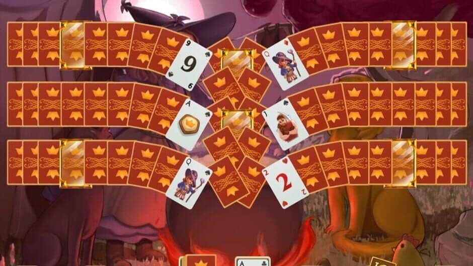 Sweet Solitaire: School Witch 2 screenshot