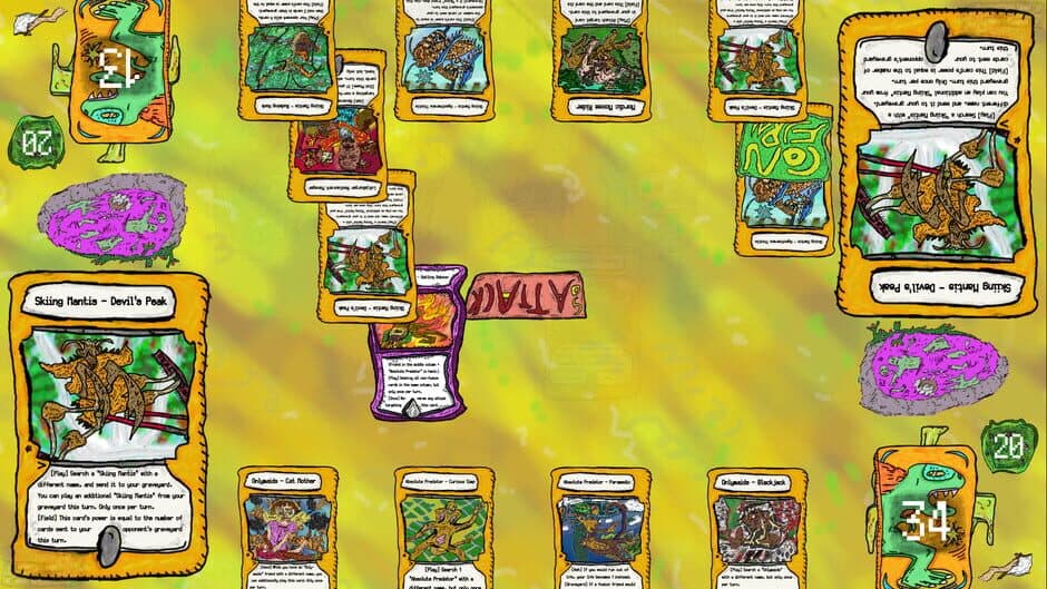 Homemade TCG screenshot