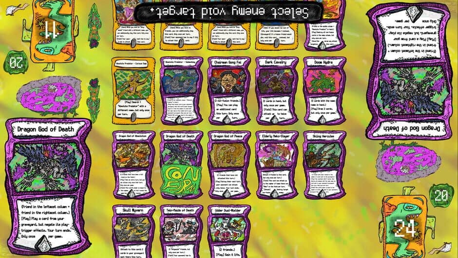 Homemade TCG screenshot