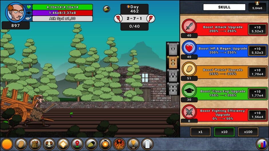 Farmer Against Potatoes Idle screenshot