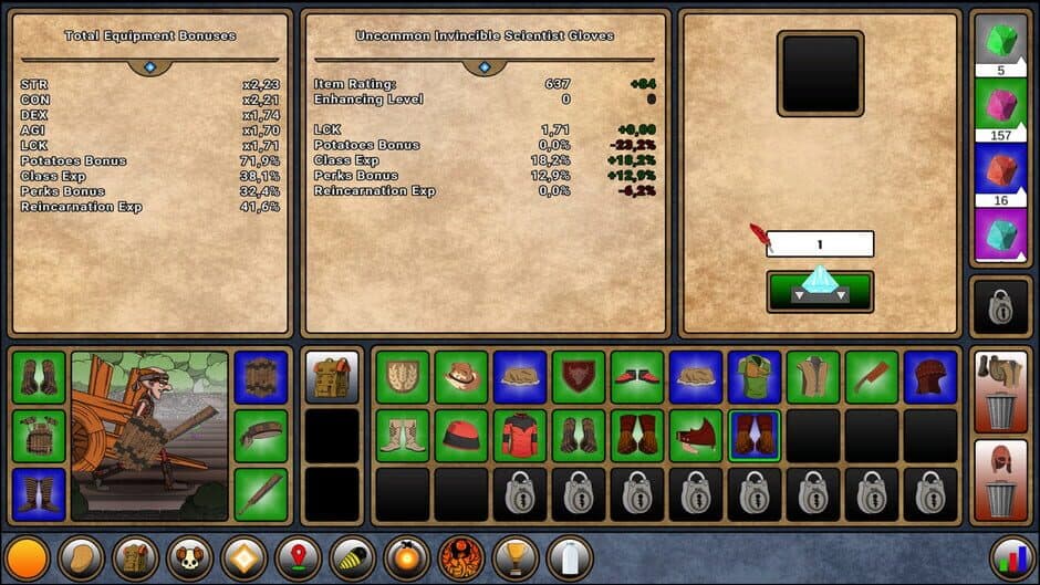 Farmer Against Potatoes Idle screenshot