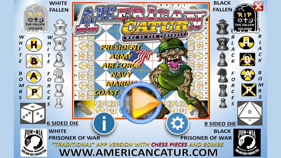 American Catur screenshot