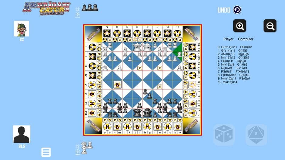 American Catur screenshot