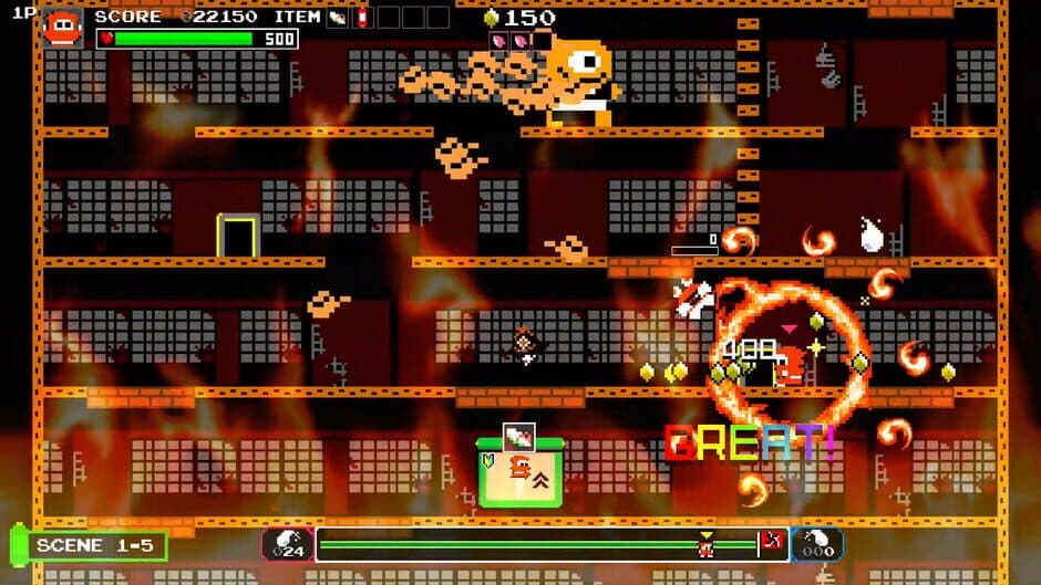 Ninja JaJaMaru: The Great Yokai Battle + Hell screenshot