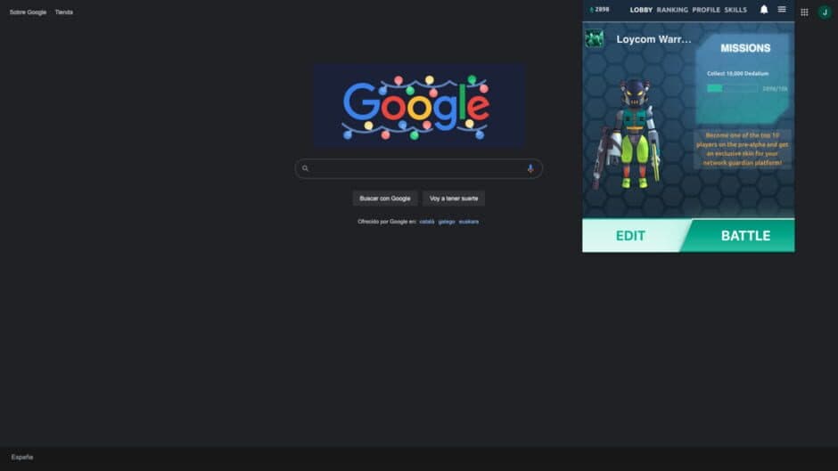 Dedalium screenshot