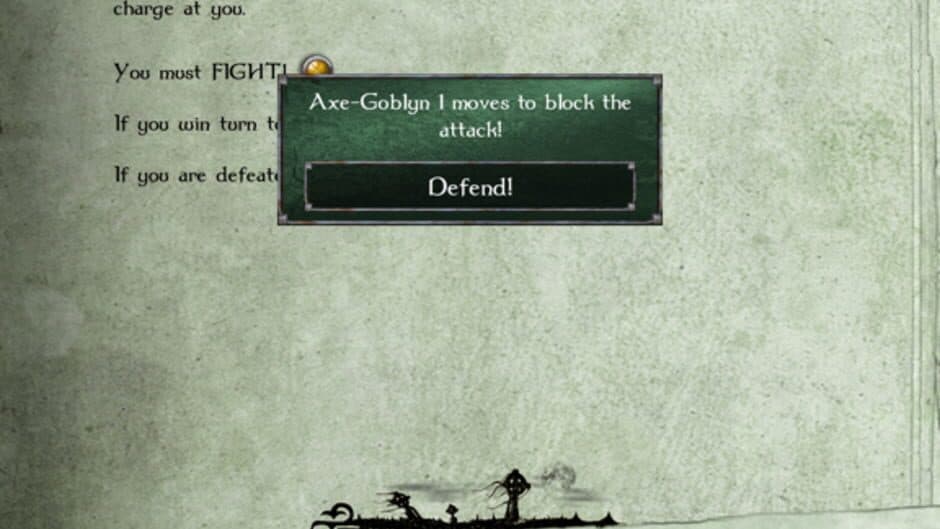 Gamebook Adventures 2: The Siege of the Necromancer screenshot