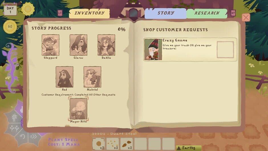 The Witch's Garden screenshot