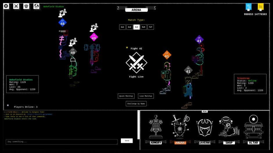 Dungeon Team screenshot