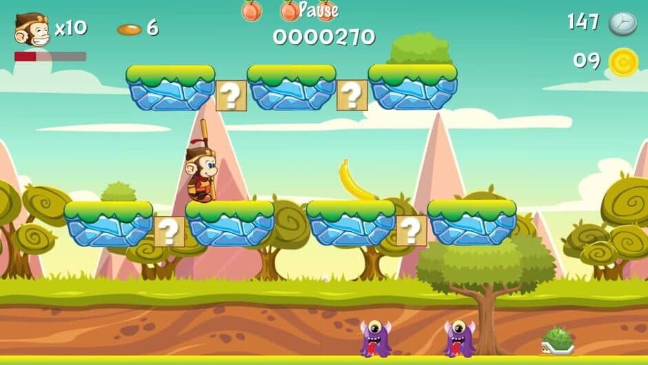 Monkey Adventure screenshot