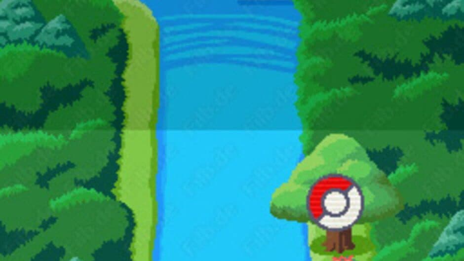 PokéPark: Fishing Rally DS screenshot