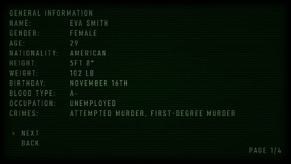 Second Thoughts screenshot