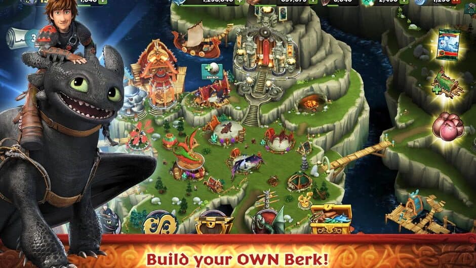 Dragons: Rise of Berk screenshot