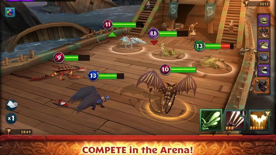 Dragons: Rise of Berk screenshot