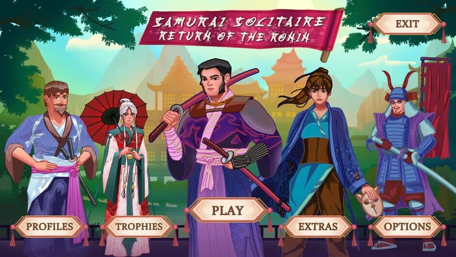 Samurai Solitaire: Return of the Ronin screenshot