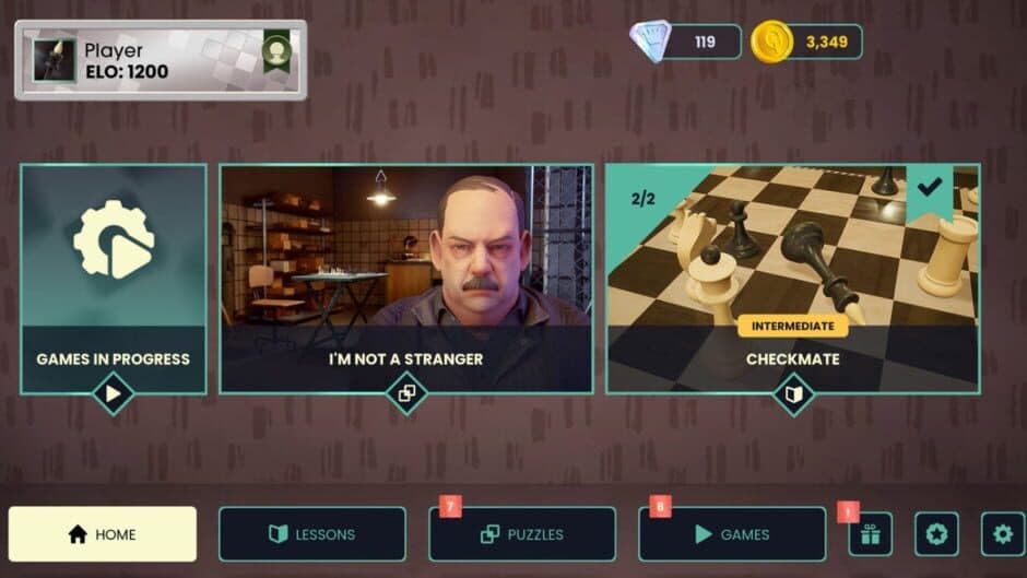 The Queen's Gambit Chess screenshot