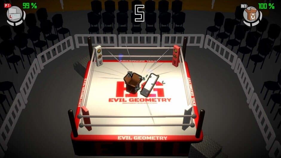 Wrestling Cardboard Championship screenshot