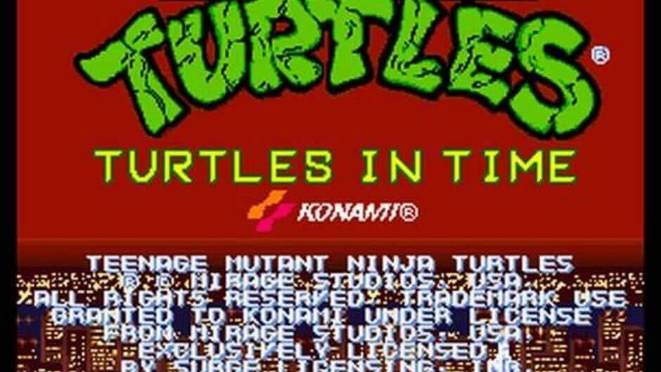 Teenage Mutant Ninja Turtles: Turtles in Time screenshot