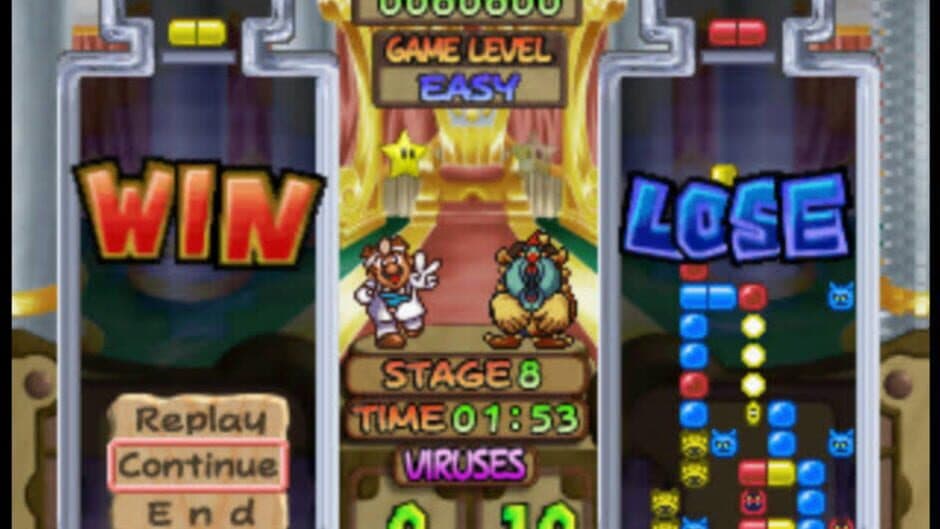 Dr. Mario 64 screenshot