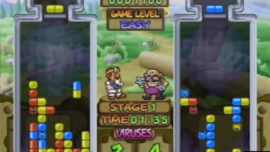 Dr. Mario 64 screenshot