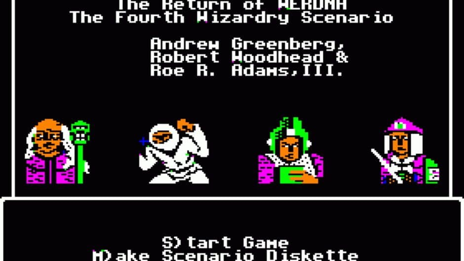 Wizardry: The Return of Werdna - The Fourth Scenario screenshot
