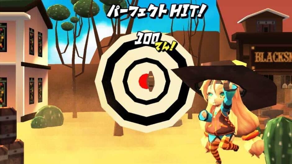 Unity-chan no Knife Nage Master screenshot
